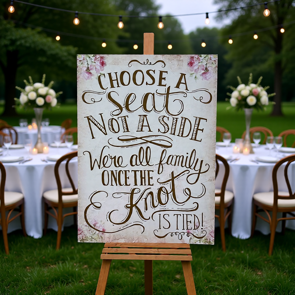 Wedding / Event Signage - Corriboard