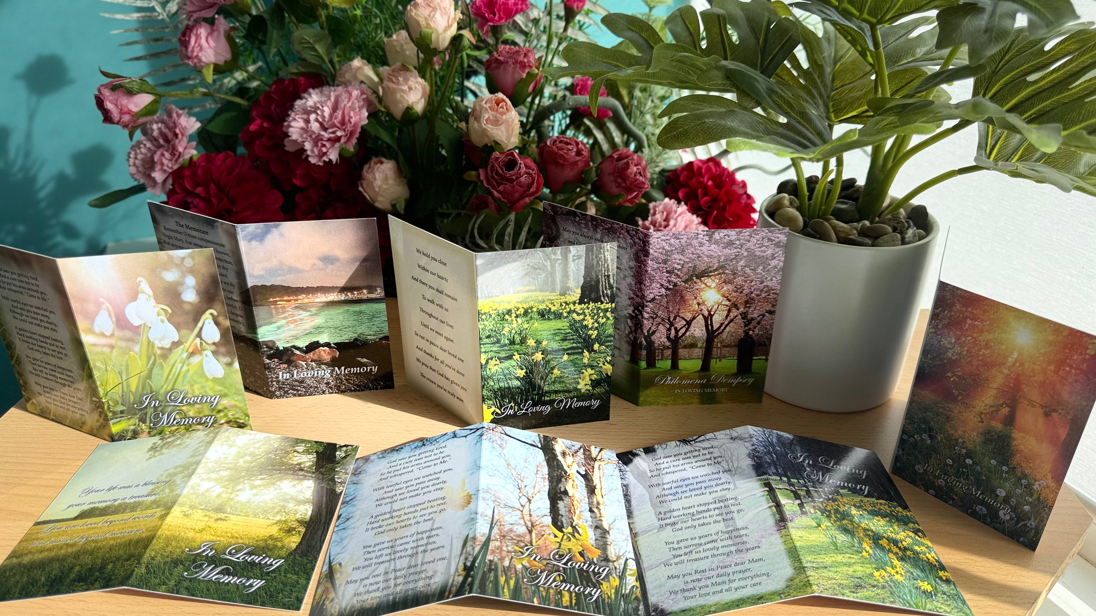 Memorial Card (Fold Over)