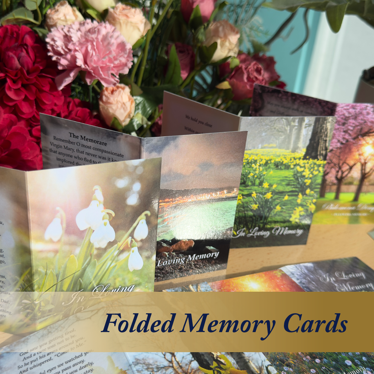 Folded Memory Cards