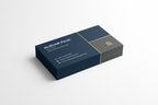 stack of printed business cards